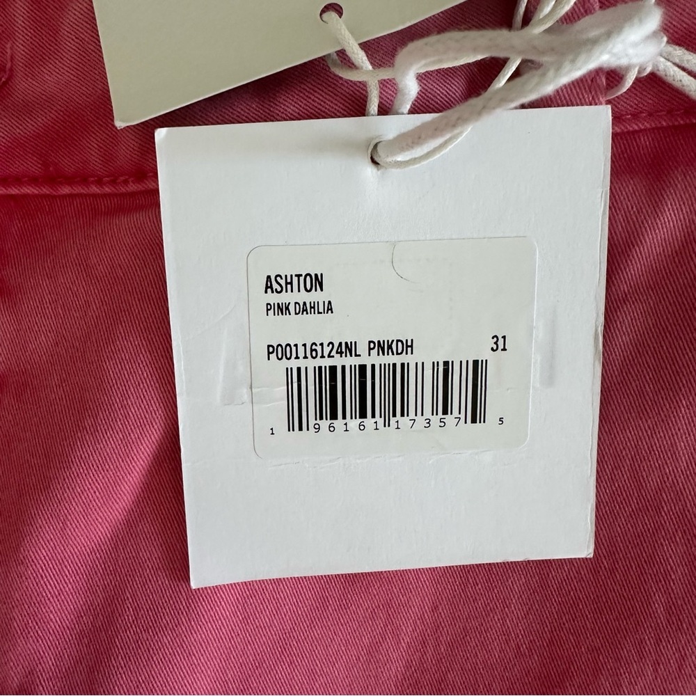 PISTOLA Ashton‎ Pink Dahlia Jeans Size 31 - Picture 2 of 9